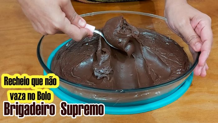 RECHEIO QUE NÃO VAZA NO BOLO / BRIGADEIRO SUPREMO / RECEITA FÁCIL E RÁPIDA / PARIS CAKE DESIGNER