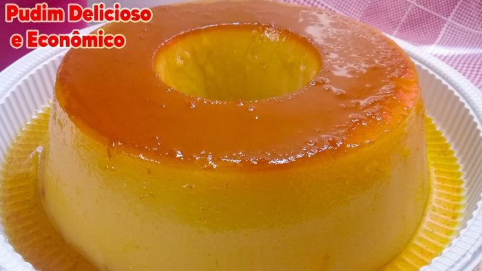 Fiz em 25 minutos e SEM FORNO esse PUDIM ECONÔMICO DE TRIGO – Receita típica de antigamente!!!