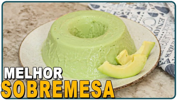 A MELHOR SOBREMESA CREMOSA DO MUNDO | SOBREMESA DE ABACATE | Nandu Andrade