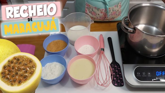 RECHEIO DE MARACUJÁ ECONÔMICO E DELICIOSO PARA BOLO DE ATÉ 2,5 KG / PARIS CAKE DESIGNER