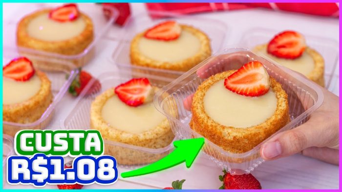 🤑 Venda TODOS os Dias e Ganhe MUITO Dinheiro | Mini Bolo de Leite Ninho | Piscininha Fácil e Barato!