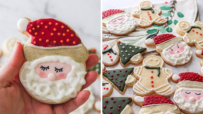 BISCOITOS DE NATAL DECORADOS – MASSA DE BISCOITO PERFEITA – FATURE MUITO! COOKIE DE NATAL!