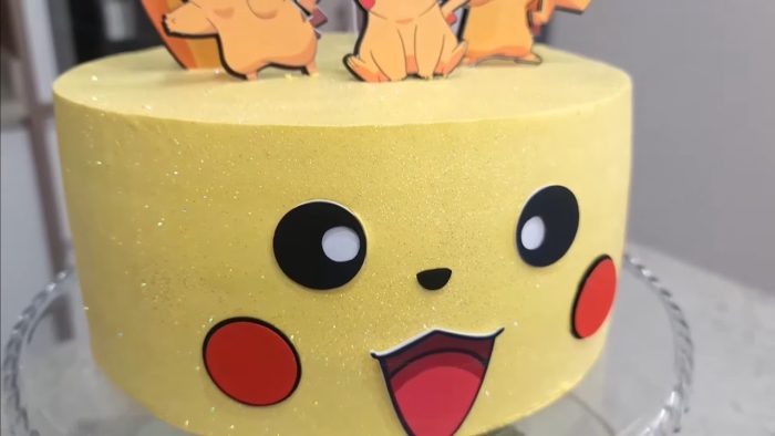 BOLO DO PIKACHU / DECORAÇÃO  RÁPIDA @PARISCAKEDESIGNER