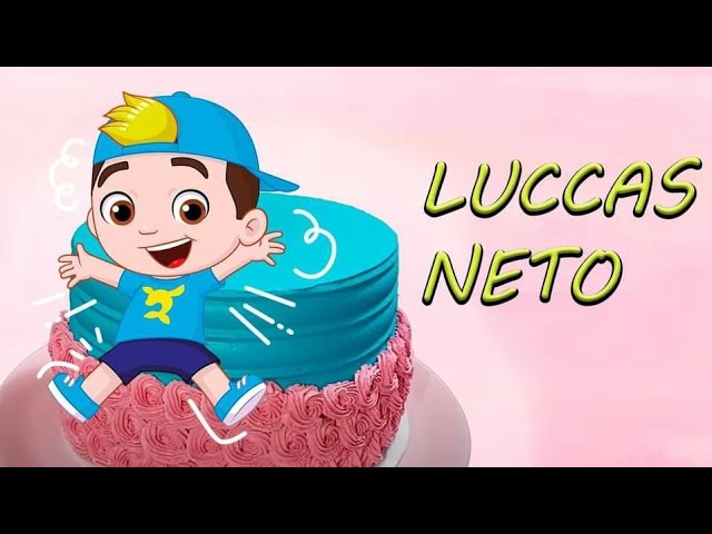 BOLO  LUCCAS NETO PARA MENINA