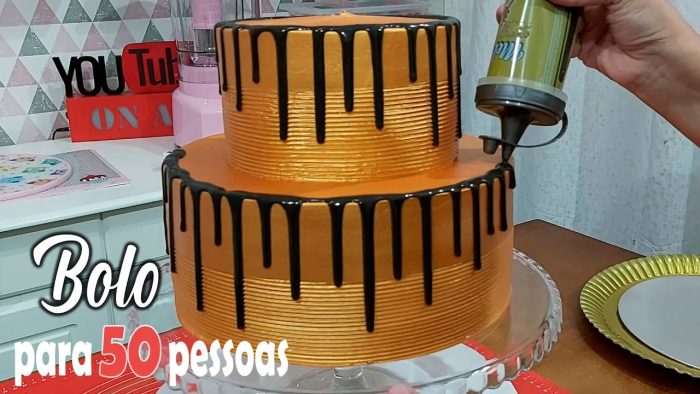 BOLO PARA 50 PESSOAS DE 2 ANDARES FERRERO ROCHER / PARIS CAKE DESIGNER
