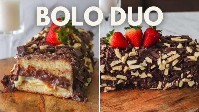 Bolo TRUFADO de vitrine: chocolate DUO | Recheio super cremoso
