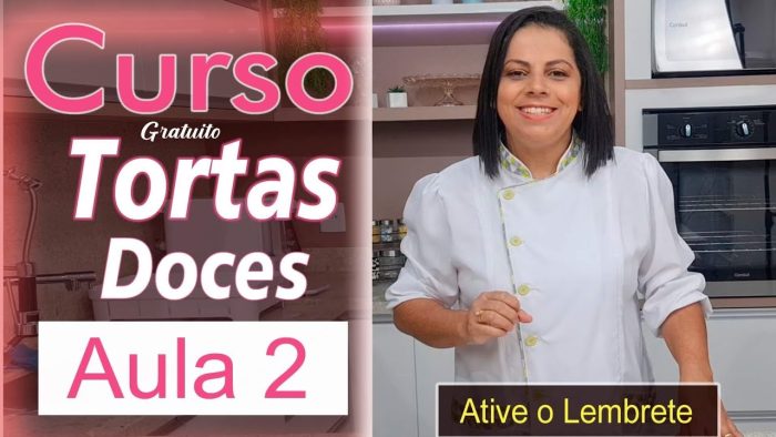 CURSO DE TORTAS DOCES AULA 2 @PARISCAKEDESIGNER