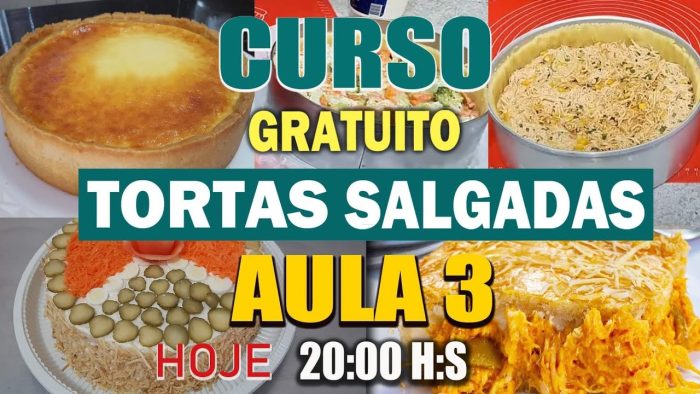 CURSO GRATUITO DE TORTAS SALGADAS AULA 3 @PARISCAKEDESIGNER