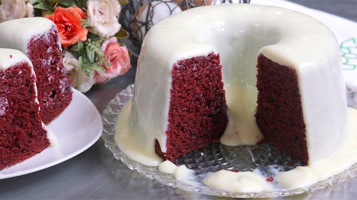 BATE TUDO NO LIQUIDIFICADOR TA PRONTO! BOLO VERMELHO “RED VELVET” SIMPLES FOFINHO P/ O NATAL! FÁCIL
