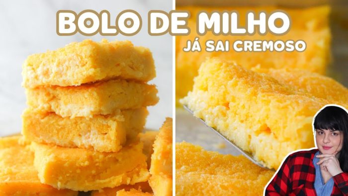 BOLO DE MILHO CREMOSO | JÁ SAI CREMOSO DO FORNO! Bolos caseiros da Day Flaubert