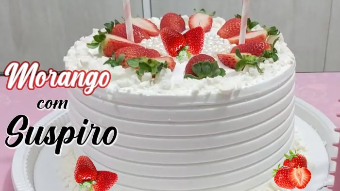 O  MELHOR BOLO DE  MORANGO COM SUSPIRO QUE VOCÊ JÁ VIU / FAÇA E VENDA / PARIS CAKE DESIGNER