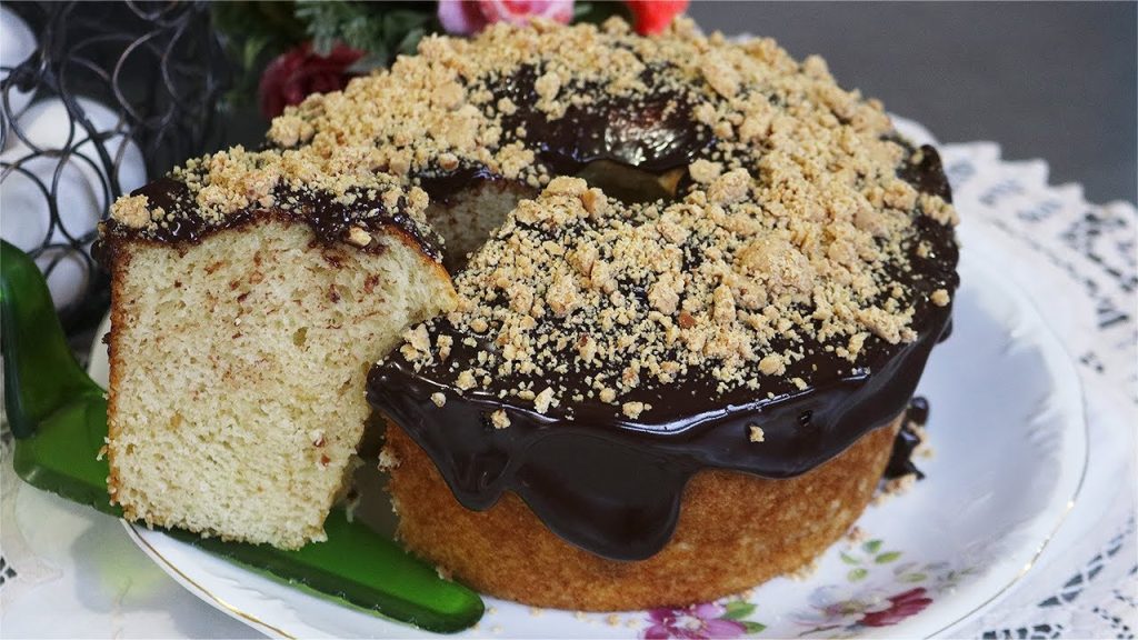 O BOLO MAIS INCRÍVEL E PERFEITO PARA O CAFÉ! RECEITA FÁCIL DE BOLO DE PAÇOCA MUITO MACIO E FOFINHO!