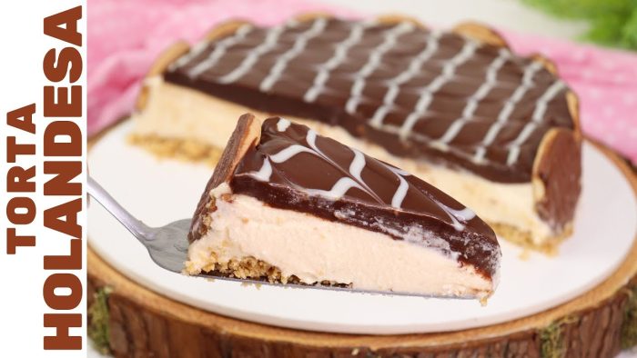 TORTA HOLANDESA – SEM OVOS, SEM CHANTILLY E SEM GELATINA! | Deliciosa e não vai ao forno!