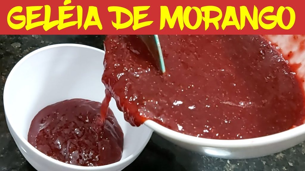 Geleia Caseira de Morango Super Fácil