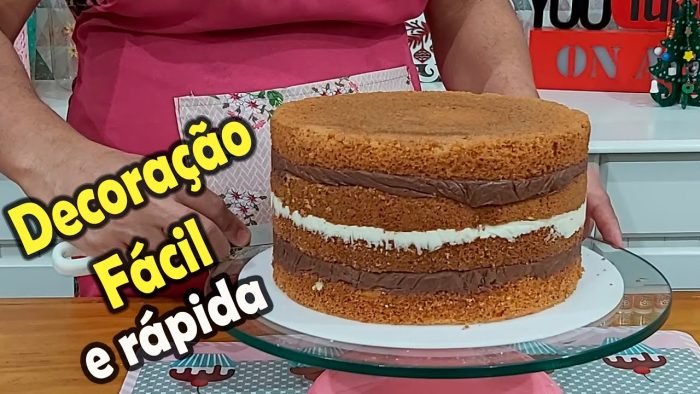 DECORAÇÃO FÁCIL E RÁPIDA / MASSA AMANTEIGADA E RECHEIO DE GANACHE /PARIS CAKE DESIGNER