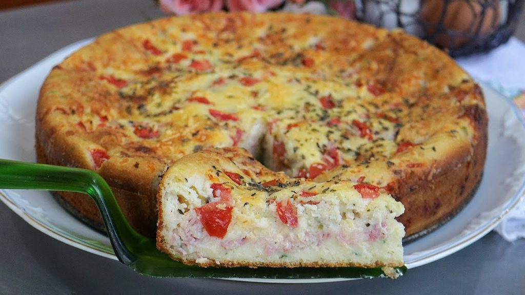 Maria Montanher – TORTA RÁPIDA DE LIQUIDIFICADOR ! BOLO SALGADO FÁCIL