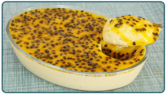 MOUSSE DE MARACUJÁ CREMOSA E PERFEITA | Nandu Andrade