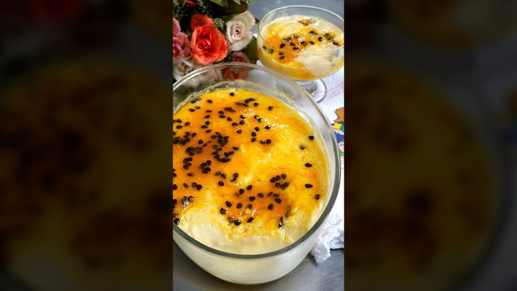 Mousse de Maracujá sem Gelatina – Sobremesa Fácil