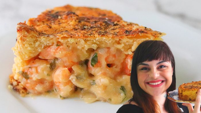 EMPADÃO DE CAMARÃO CREMOSO | CREME PERFEITO COM MASSA QUE DERRETE NA BOCA