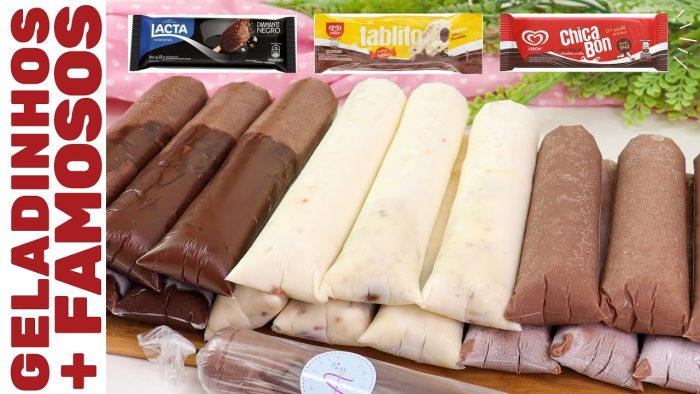 3 SABORES DE GELADINHO GOURMET MAIS VENDIDOS! | Inspirados em picolés famosos! Fácil e Rápido!