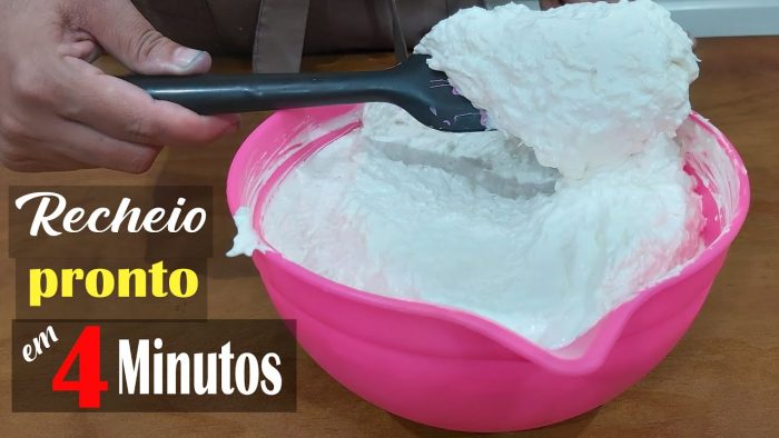 RECHEIO QUE NÃO VAI AO FOGO / ESTE VAI MUDAR SUA VIDA FICA PRONTO EM 4 MINUTOS / PARIS CAKE DESIGNER