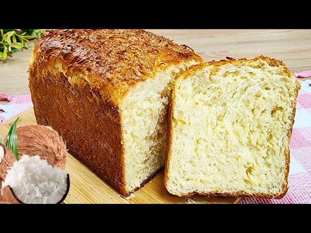 O MAIS PEDIDO PARA A PÁSCOA! PÃO DE COCO FOFINHO – RECEITA FÁCIL