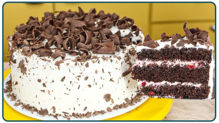 O MELHOR BOLO FLORESTA NEGRA | BOLO DE ANIVERSÁRIO | Nandu Andrade