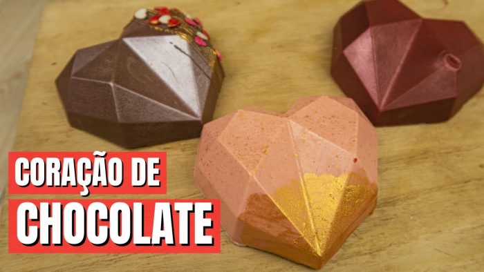 CORAÇÃO LAPIDADO RECHEADO PARA O DIA DAS MÃES E DIA DOS NAMORADOS | 3 Decorações Lindas e Fáceis!