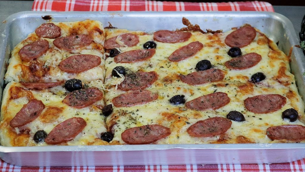 RECEITA DE FOCACCIA DE CALABRESA – COMO FAZER FOCACCIA – MASSA CORINGA – MARIA MONTANHER