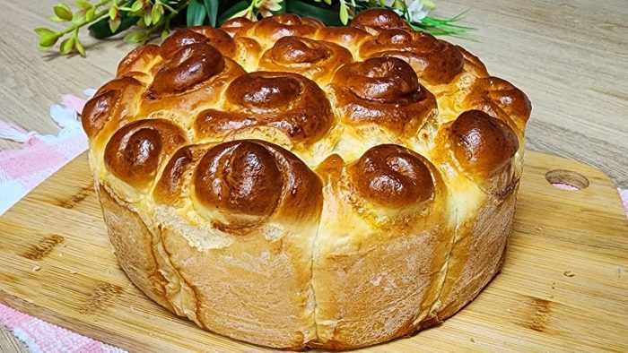 VOCÊ VAI QUERER COMER TODOS OS DIAS! PÃO DOCE RECHEADO- ROSCA DE GOIABADA