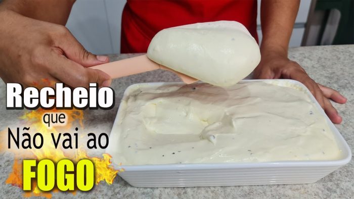 RECHEIO QUE NÃO VAI AO FOGO / ESTA RECEITA TODAS CONFEITEIRAS VAI QUERER FAZER @PARISCAKEDESIGNER
