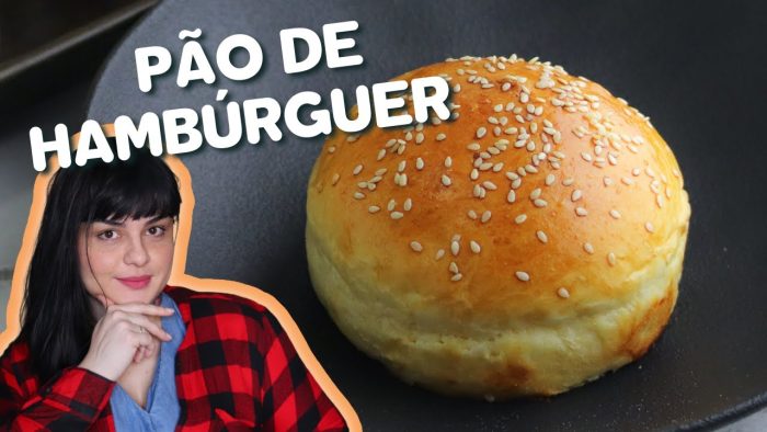 PÃO DE HAMBURGUER PROFISSIONAL – tipo brioche – macio e úmido | Day Flaubert