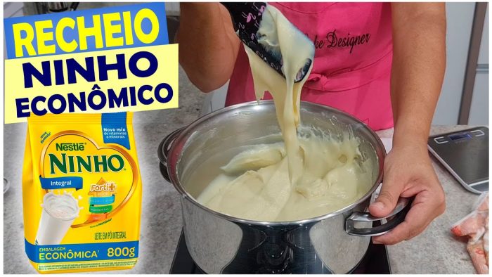 RECHEIO DE BRIGADEIRO DE LEITE NINHO ECONÔMICO @PARISCAKEDESIGNER