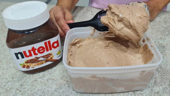 RECHEIO MOUSSE DE NUTELLA / RECEITA ECONÔMICA E FÁCIL