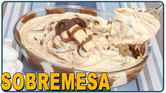 SOBREMESA GELADA DE NINHO TRUFADO | SOBREMESA DE PÁSCOA | Nandu Andrade