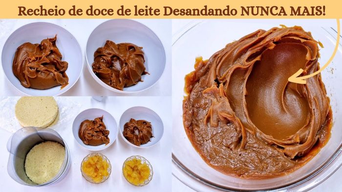 Recheio Doce de Leite! Guardado em Segredo Agora é  Seu + Técnicas de Preparo do Abacaxi + Montagem.