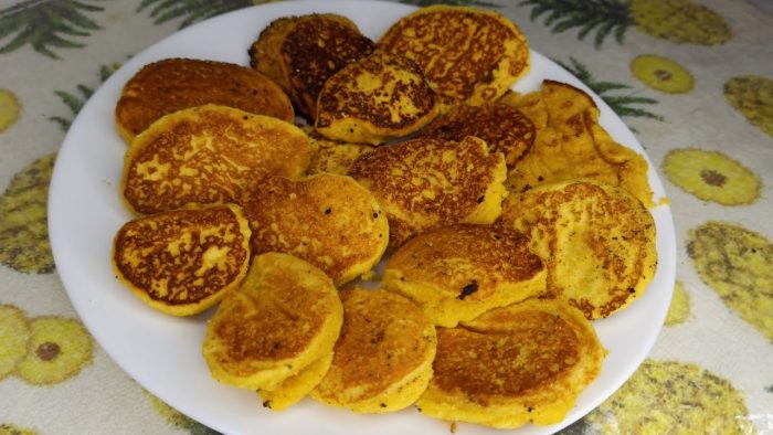 PANQUECA DE FUBÁ COM APENAS 1 OVO PARA O CAFÉ DA MANHÃ-PRONTO EM 2 MINUTOS