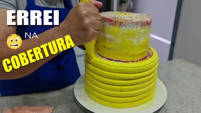 ERREI A COBERTURA 😱 POR UM MILAGRE CONSEGUI TERMINAR O BOLO @PARISCAKEDESIGNER #confeitaria #bolo