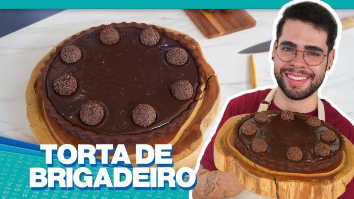 VOCÊ NUNCA COMEU UMA TORTA ASSIM | TORTA DE BRIGADEIRO CHOCOLATUDA