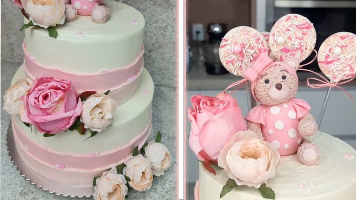 BOLO QUE A CONFEITEIRA FAZ E NÃO DA VONTADE DE ENTREGAR 😱/ GANACHE DE CHANTILLY@PARISCAKEDESIGNER