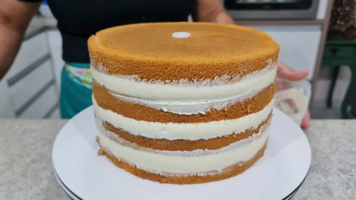 UMA DECORAÇÃO DE BOLO FÁCIL DE FAZER COM O BICO 127 E 2MM / BOLO DA MAGALI 🍉 @PARISCAKEDESIGNER