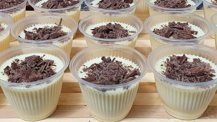 MULTIPLIQUE SEU DINHEIRO! NÃO VAI AO FOGO, É PREPARADA EM 5 MINUTOS, SOBREMESA CREMOSA NO COPINHO