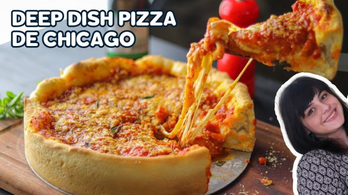 PIZZA DE CHICAGO – DEEP DISH PIZZA – PIZZA ESTUFADA MEGA RECHEADA | Day Flaubert
