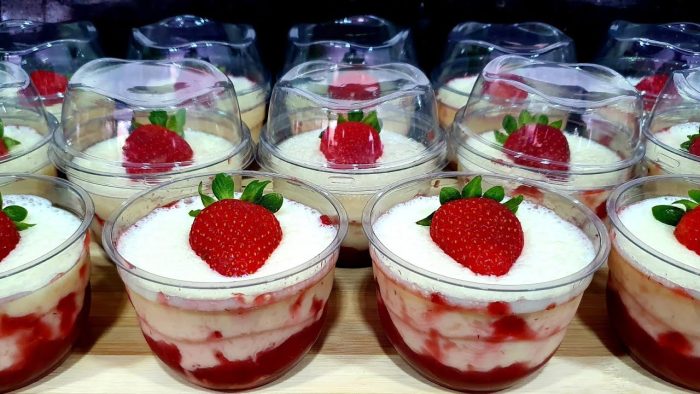 VENDA TODO DIA!!!, MOUSSE DE NINHO COM MORANGO, SOBREMESA NO POTE, FAÇA E VENDA!!!