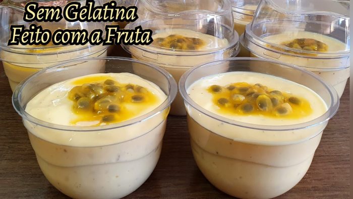 NÃO ACREDITO! DESCOBRI COMO FATURAR EM CASA! MOUSSE SEM GELATINA FEITO DA FRUTA!