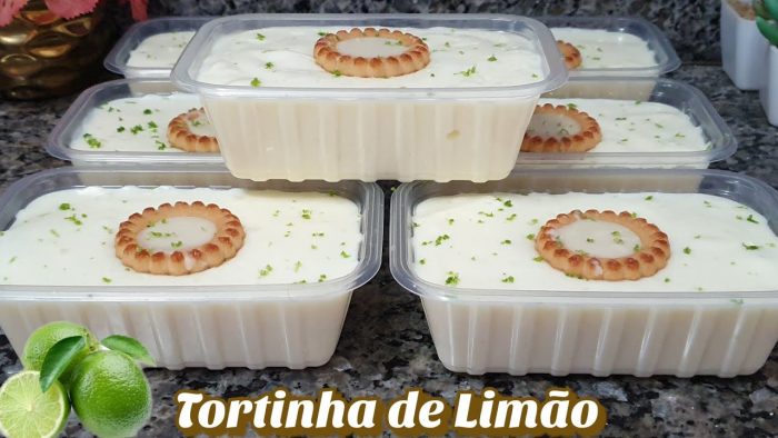 FATURE MUITO COM ESSA TORTINHA DE LIMÃO NA MARMITINHA TOP DE VENDAS!