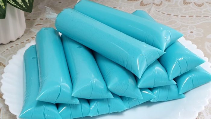 GELADINHO GOURMET 2023 SABOR TUTI FRUTTI ( BLUE ICE ) #docesal