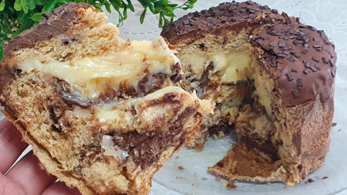 PANETONE TRUFADO FÁCIL E RÁPIDO