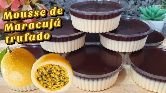 PRA VENDER RÁPIDO! MOUSSE TRUFADO DE MARACUJÁ