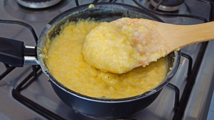 MINGAU DE FLOCÃO CREMOSO FEITO COM APENAS 3 INGREDIENTES, PRONTO EM 5 MINUTOS